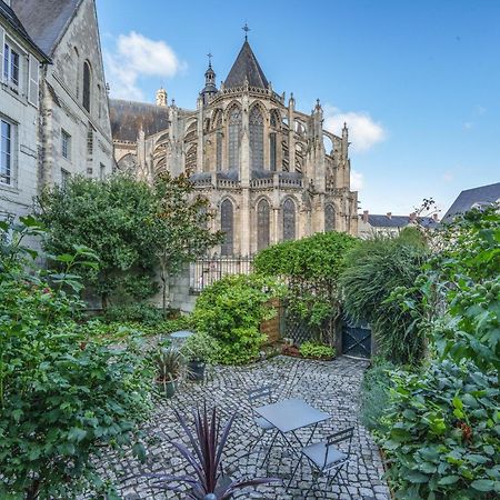 Appartement Raffine Vue Cathedrale, Jardin, Wifi 图尔 外观 照片